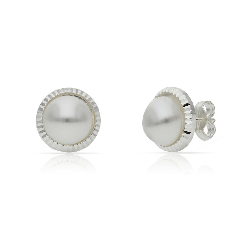 Cómo combinar tus pendientes con cualquier look pendiente plata perlas 10.50mm