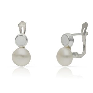 pendientes plata perlas 925