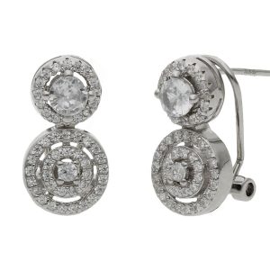 pendinetes plata 925 circonitas