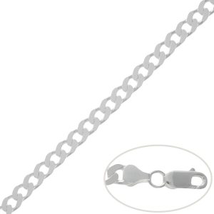 Cadena 925 barbada 6.5