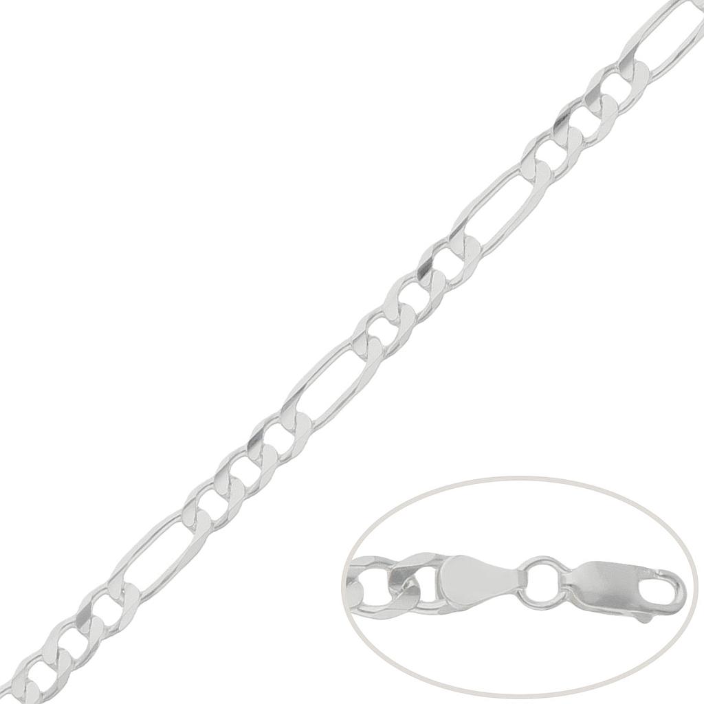 Cadena plata 925 3x1. 6mm cadena 3x1 plata 6mm