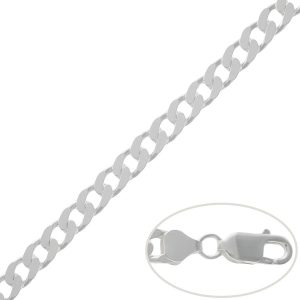¿Comprar una cadena de Plata Maciza o Hueca? Diferencias y Precio cadena 925 barbada 8mm