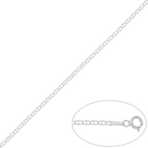 cadena ancla plata 2mm
