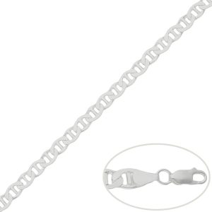 cadena ancla plata 5.50