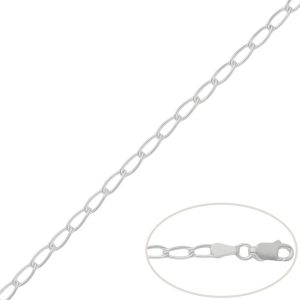 cadena bilbao plata 3mm