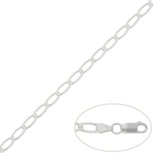 cadena bilbao plata 4.50mm