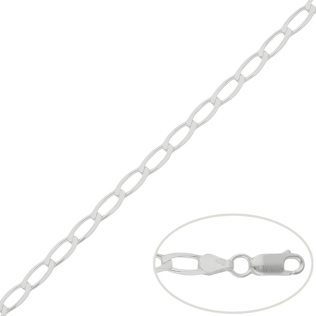Cadena plata 925 bilbao. 4.50mm cadena bilbao plata 4.50mm