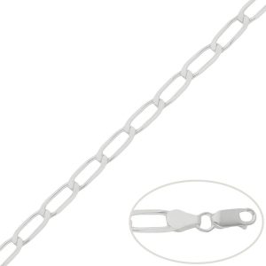 Cadena de Plata para Hombre: Tendencias 2026 cadena bilbao plata 5.50mm