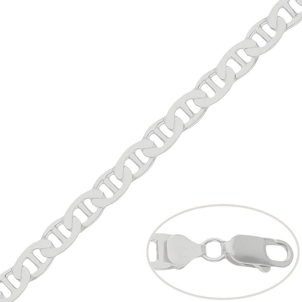 Cadena ancla plata ley. 8mm cadena plata ancla 8mm