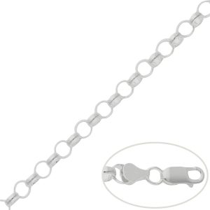 cadena plata rolot 7mm