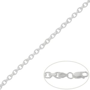 cadena rolot 4 caras plata 4mm