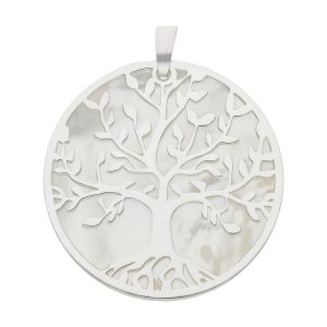 colgante arbol vida nacar 30mm
