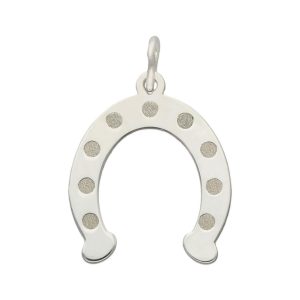 colgante plata 925 herradura