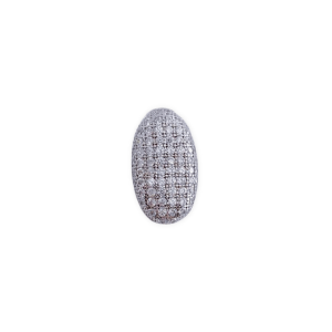 colgante plata circonitas 8x14mm