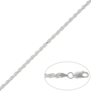 cordon salomonico 3mm plata