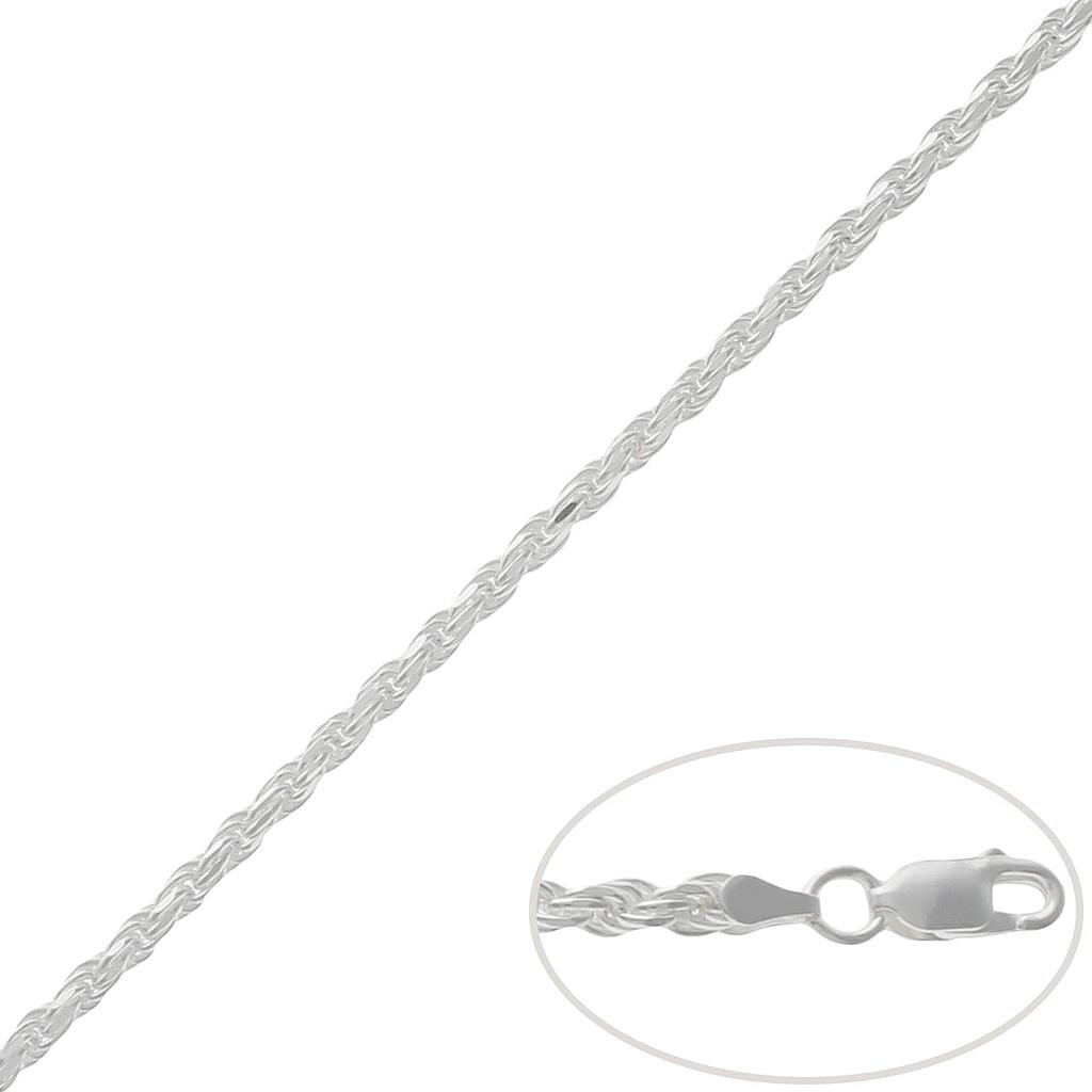 Cordón salomónico plata 925. 3mm cordon salomonico 3mm plata