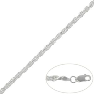 cordon salomonico 4mm plata