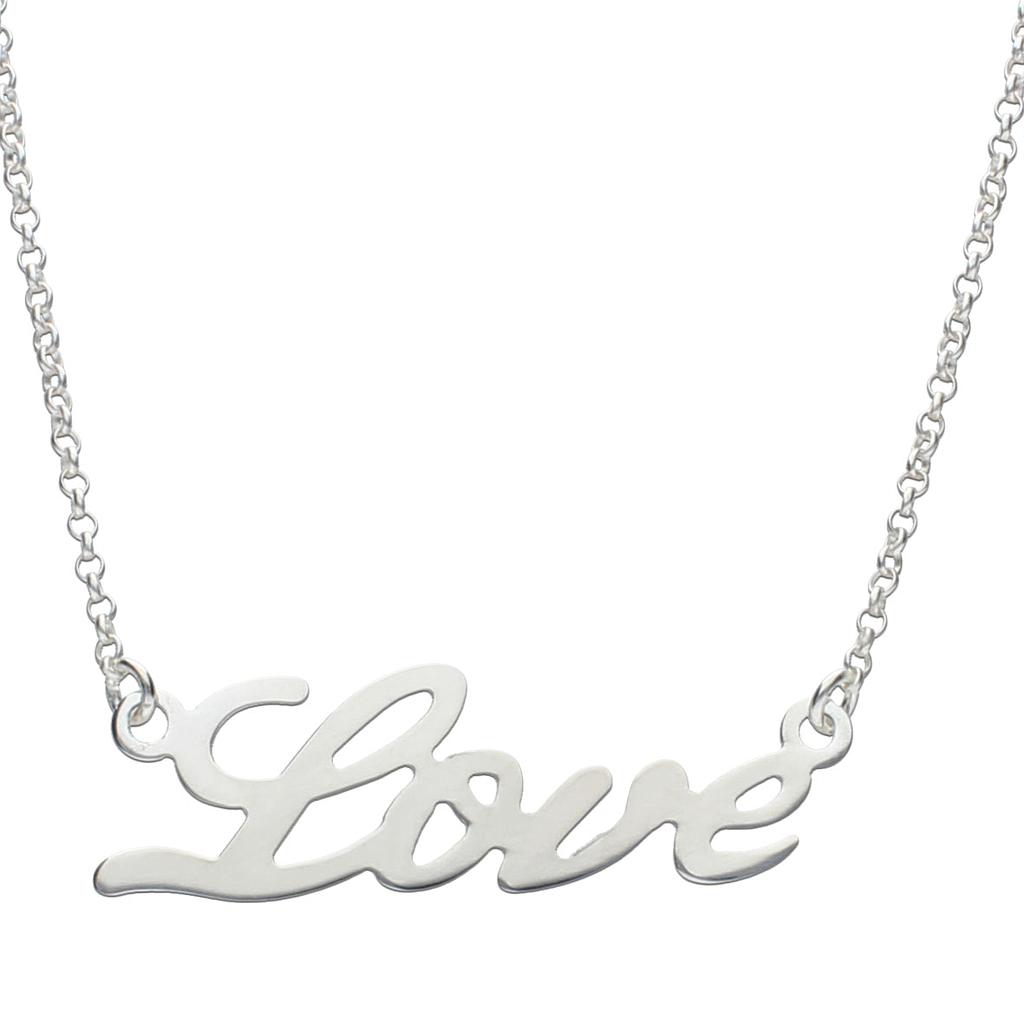 Gargantilla plata 925 Love gargantilla love plata