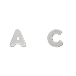 pendientes plata inicial
