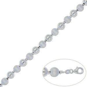 pulsera bolas mate 8mm