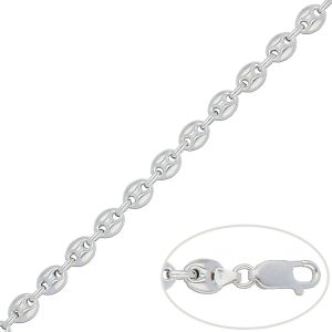 pulsera calabrote plata 8mm
