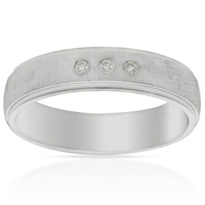 Alianza plata 3 circonitas. 5mm