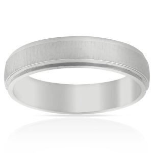 Alianza plata ley mate. 5mm