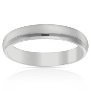 Alianzas plata media caña. 4mm