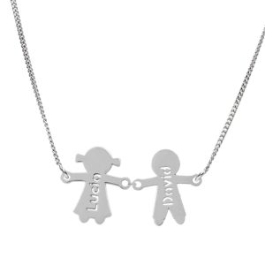 Collar plata ley niño nombre. 14x15mm Collar plata ley niño nombre. 14x15mm
