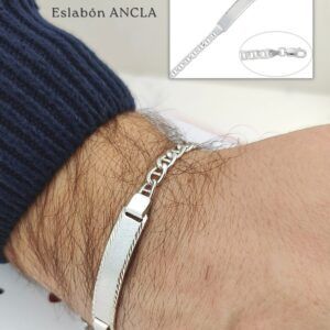 Esclava anclada plata Esclava anclada plata