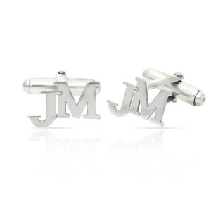 Gemelos plata 925 iniciales