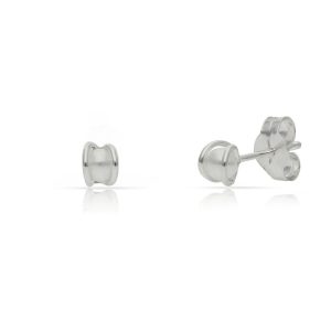 Pendientes plata 925 perlas. 3.50mm