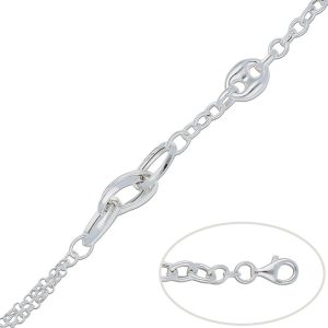 Pulsera plata 925 calabrote