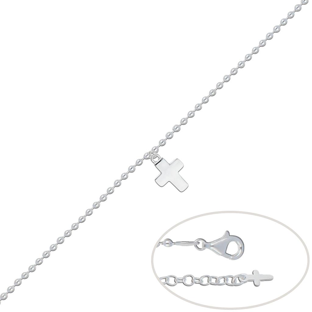 Pulsera plata 925 cruz Pulsera plata 925 cruz