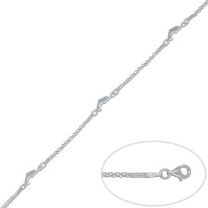 Pulsera plata 925 delfines