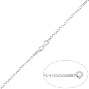 Pulsera plata 925 infinito