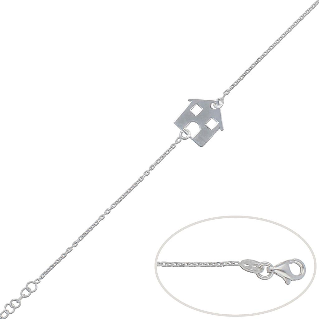 Pulsera plata 925 tu casa Pulsera plata 925 tu casa