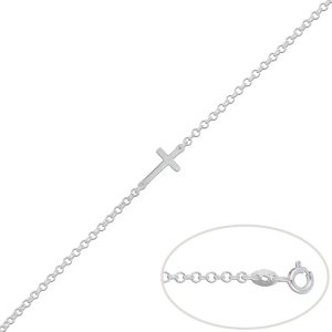 Por qué deberías llevar Joyas de plata con Cruz Pulsera rolot plata 925 cruz