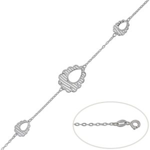 pulsera cadena plata 925