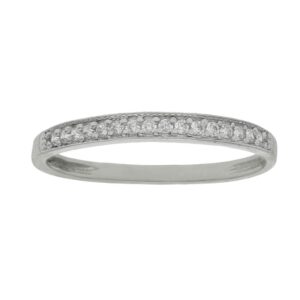Anillo compromiso oro blanco 18kl 16 diamantes - Eos
