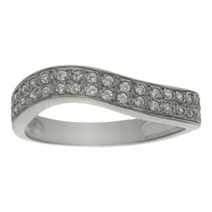 Anillo compromiso oro blanco 18Kl 36 diamantes - Iris