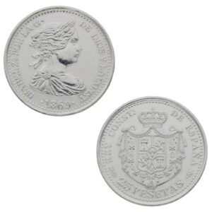 Arras plata Isabelina. 18mm