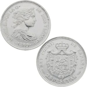 Arras plata Isabelinas. 20mm