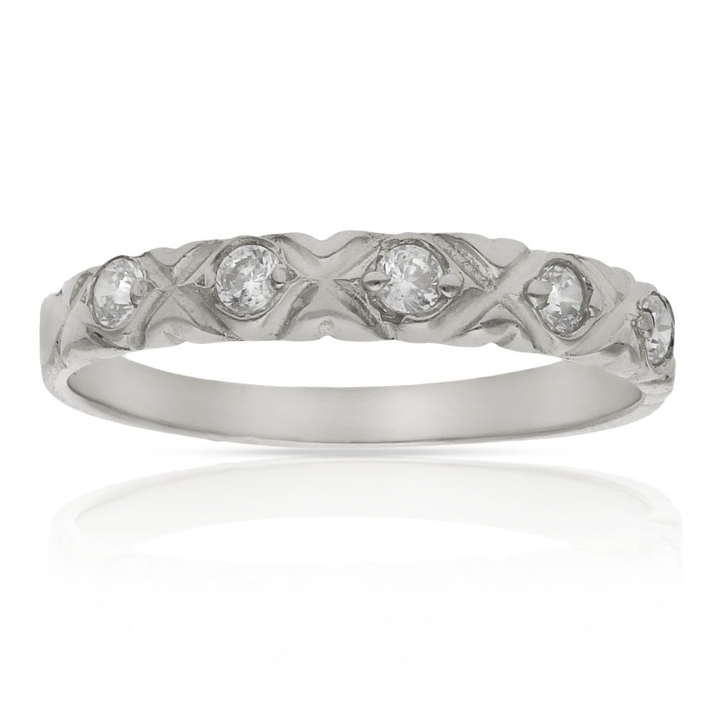 Anillo compromiso oro blanco 18kl 5 diamantes - Cloto Anillo compromiso oro blanco 18kl 5 diamantes - Cloto