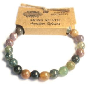 Pulsera de energia - Ágata de musgo