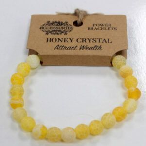 Pulsera de energia - Cristal de miel