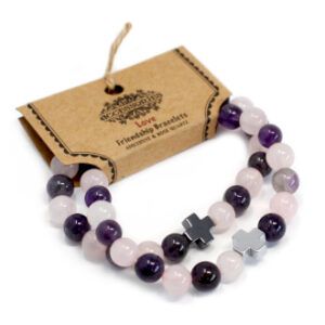 Pulseras amistad piedras preciosas - Amor