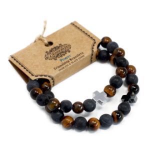 Pulseras amistad piedras preciosas - Fuerza