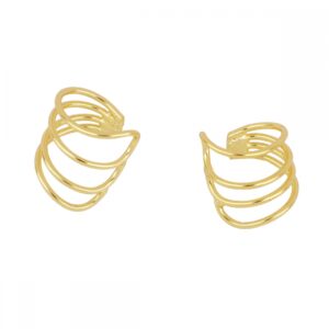 Pendientes Ear cuff 4 lineas – Vita bañado oro Pendientes Ear cuff 4 lineas - Vita bañado oro