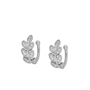 Pendientes Ear cuff hojas – Eolo 12mm rodida Pendientes Ear cuff hojas - Eolo 12mm rodida